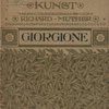 Giorgione. (Джорджоне). Серия: Die Kunst. Herausgegeben von Richard Muther.(Искусство. Публикуется Ричардом Муттером) 